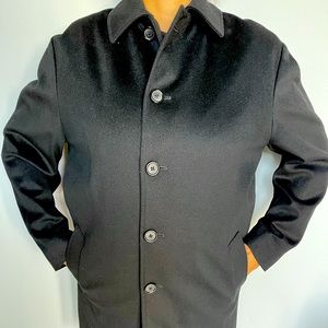 Turnbury Men’s 100% Wool Top Coat